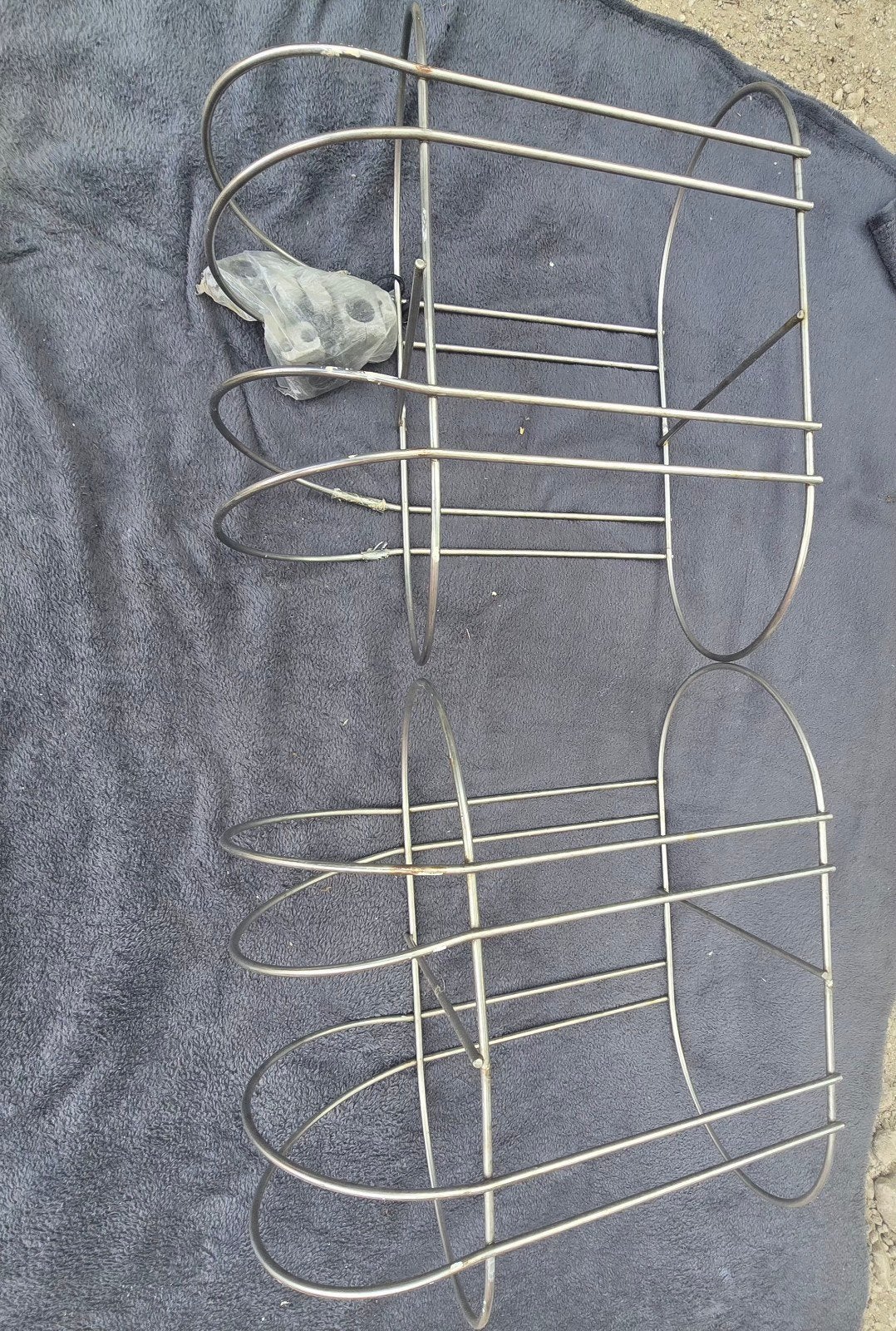 Fenderhouders RVS, binnenmaat 22cm x 40cm hoog., Ophalen of Verzenden