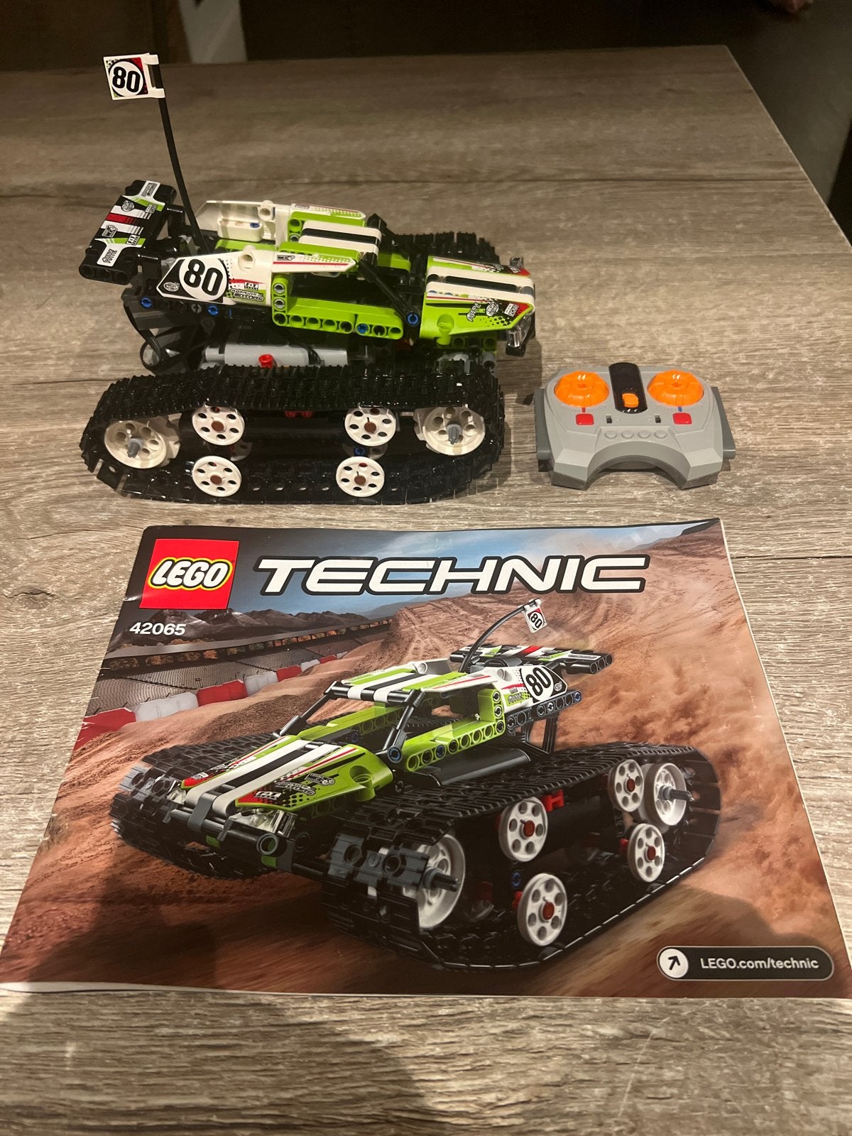 Lego Technic 42065 RC Rupsvoertuig met 7 functies, Ophalen of Verzenden, Gebruikt