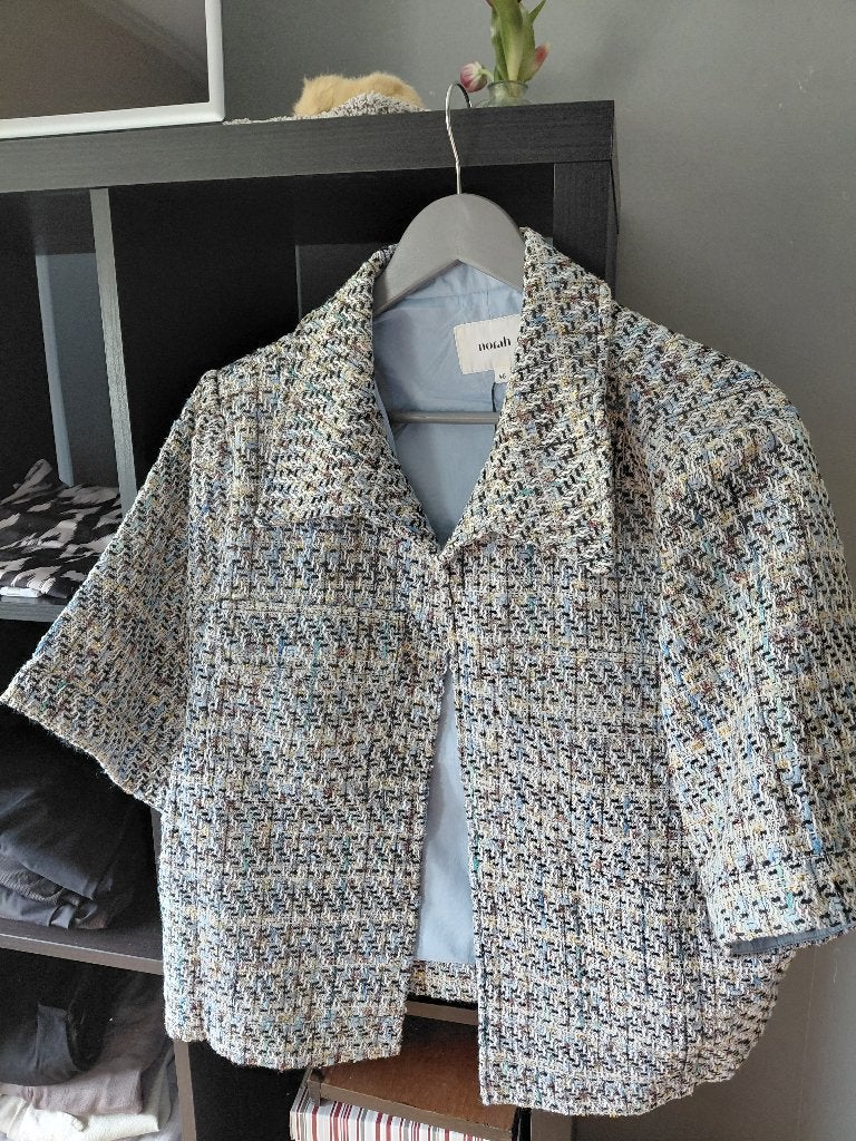 Norah jasje, Blauw, Maat 46/48 (XL) of groter, Nieuw, Ophalen of Verzenden