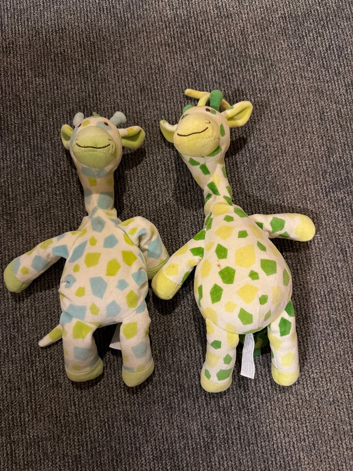 Happy Horse Giraffe Knuffels (2 stuks), Giraf, Geel, Happy Horse, Ophalen of Verzenden
