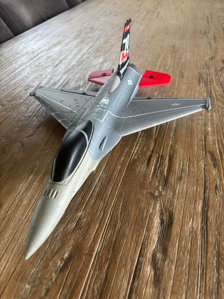 Volantex F16 Falcon RC Jet (EDF, RTF), Ophalen of Verzenden, Zo goed als nieuw, Elektro, RTF (Ready to Fly)