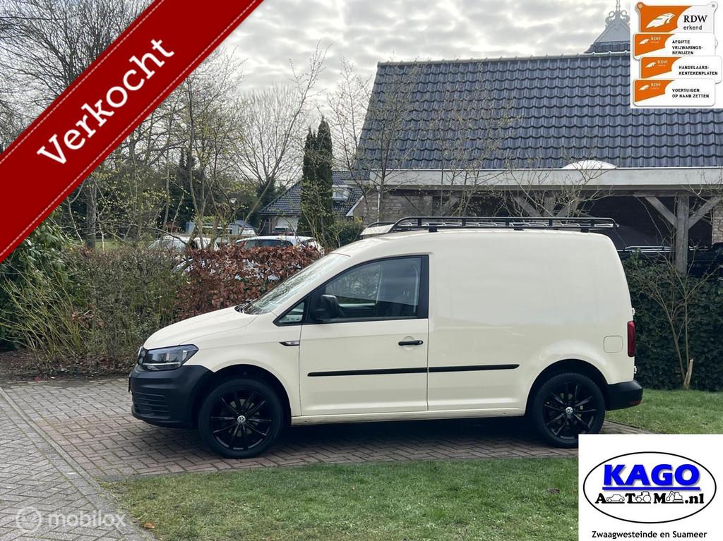 Nette VW Caddy 2.0 TDI/180pk Comfortline euro 6 bj2016 Marge, Auto's, Bestelauto's, Gebruikt, 4 cilinders, Origineel Nederlands