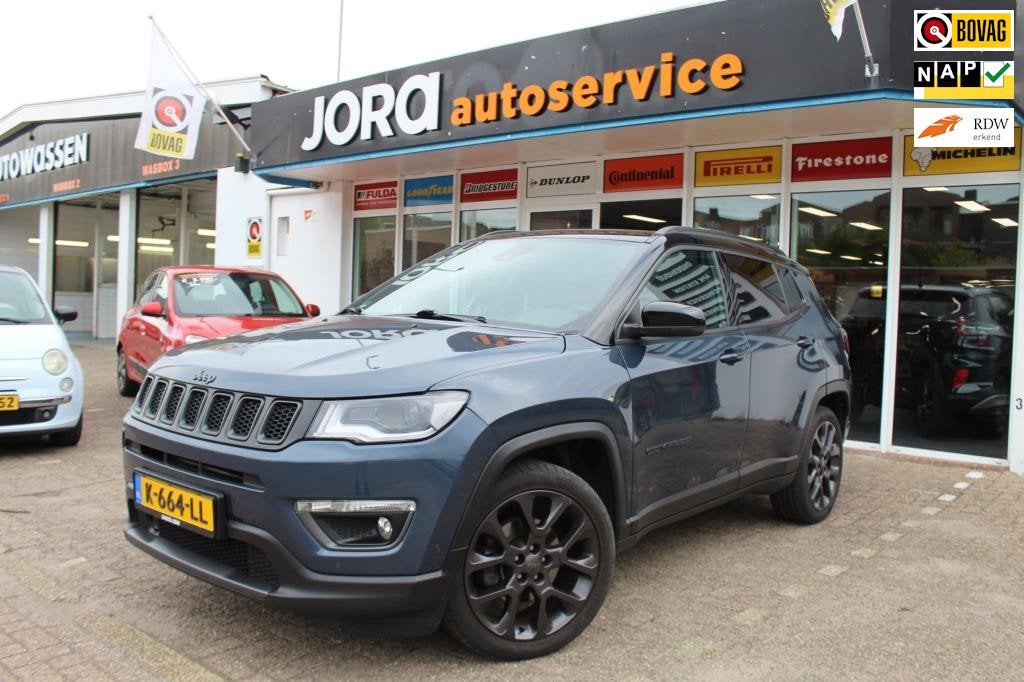 Jeep Compass 1.3T S Automaat, 4 cilinders, 150 pk, Blauw, Automatische klimaatregeling