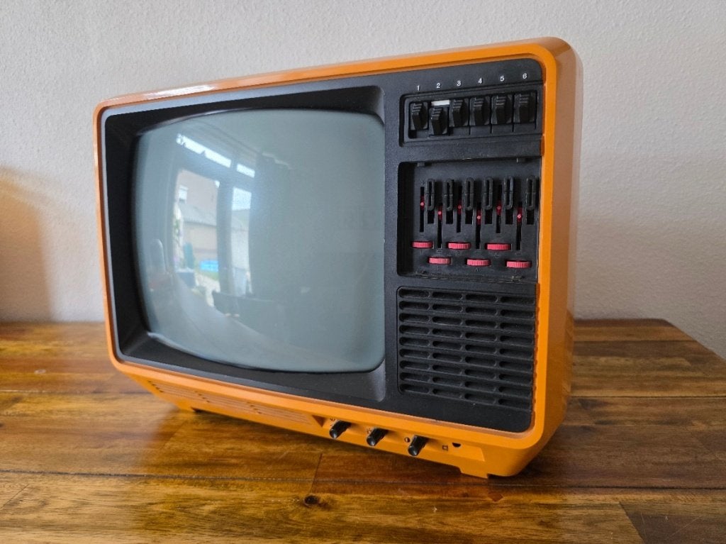Retro Vintage Erres TV – Model 12 4131T/14E, Ophalen of Verzenden, Huis en Inrichting