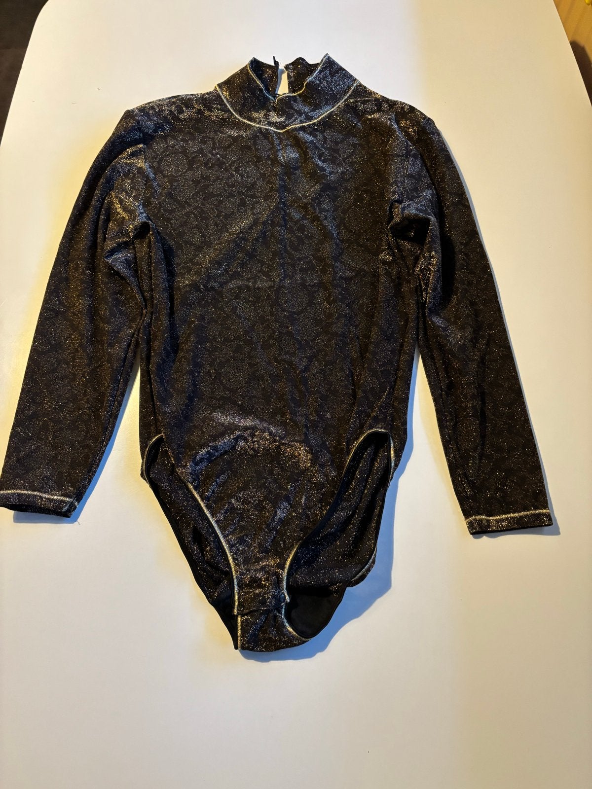 Hanro Trend Glitter Bodysuit Maat 42/44 (L), Kleding | Dames, Zwart, Maat 42/44 (L), Ophalen of Verzenden, Zo goed als nieuw