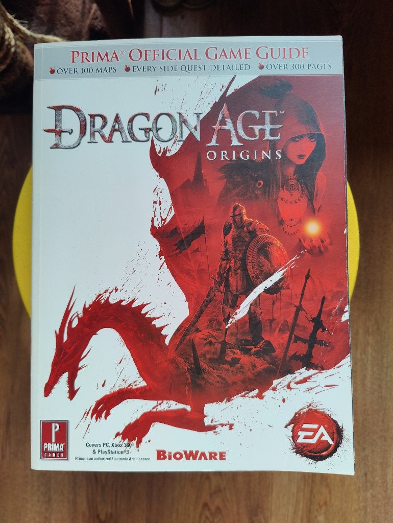Prima Official Game Guide - Dragon Age Origins, Vanaf 18 jaar, 1 speler, Ophalen of Verzenden, Zo goed als nieuw