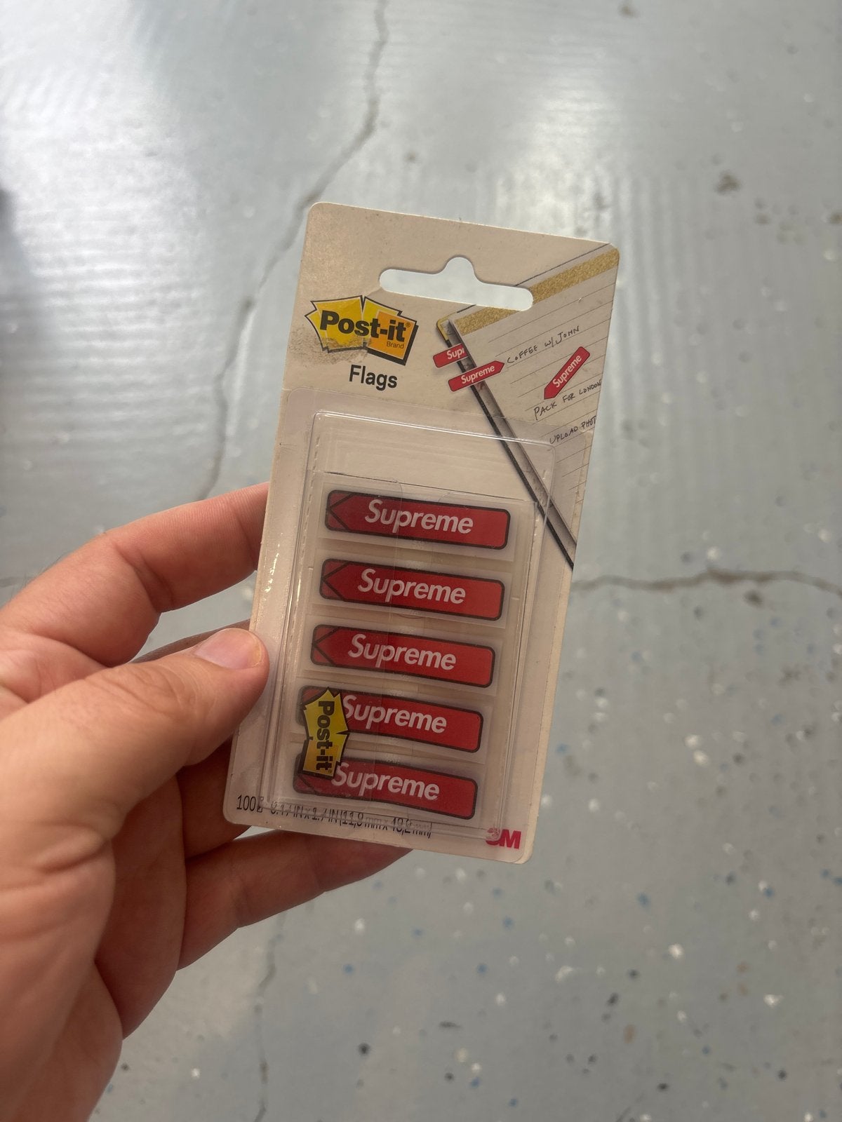 Supreme Post-it Flags Nieuw, Nieuw, Ophalen of Verzenden, S, D