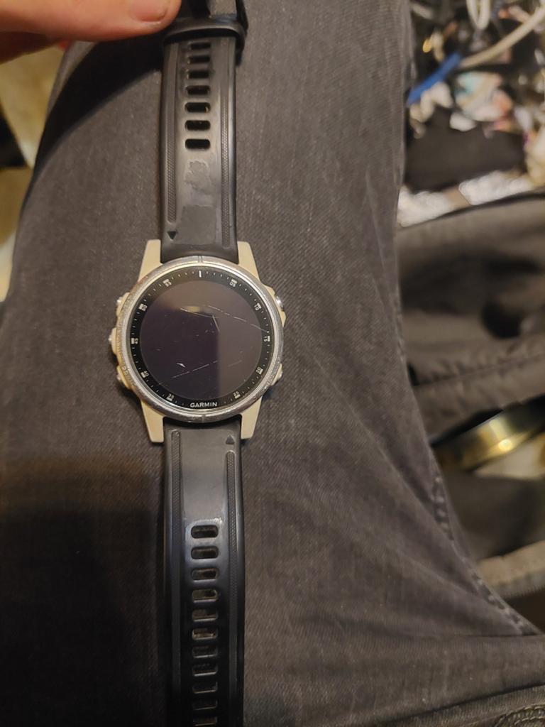 Garmin Fenix 5S Plus Sporthorloge, Gebruikt, Zwart, Garmin, Ophalen of Verzenden