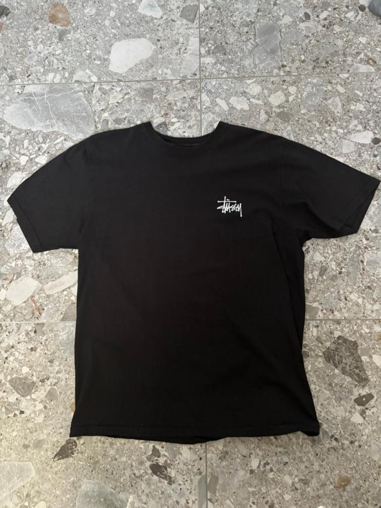 Stussy t-shirt, Ophalen of Verzenden, Zo goed als nieuw, Maat 48/50 (M), Zwart