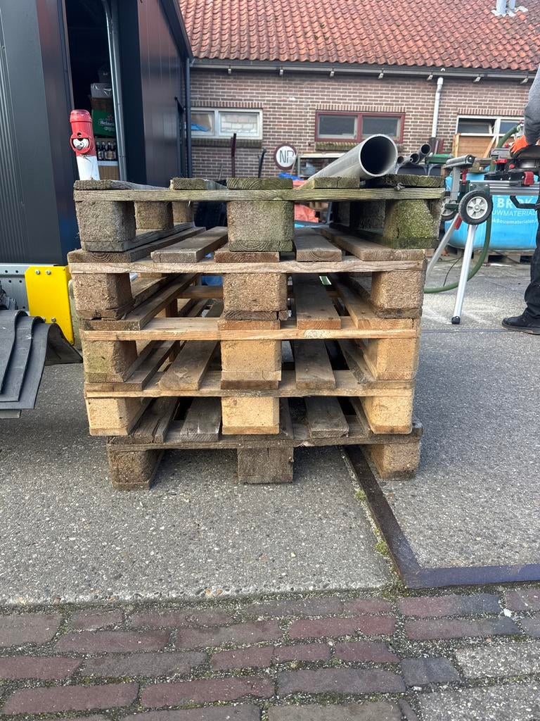 Europallets ca 10 stuks, Doe-het-zelf en Verbouw, Hout en Planken, Ophalen of Verzenden