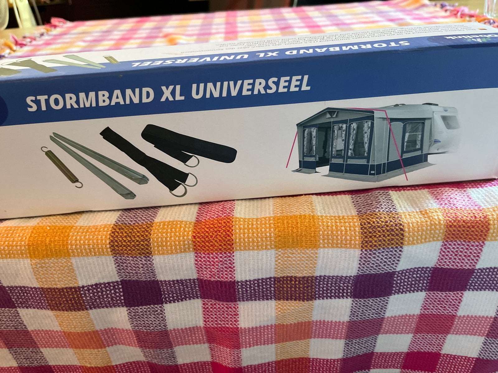 Obelink Stormband XL Universeel - Nieuw in doos, Caravans en Kamperen, Caravan accessoires, Ophalen, Nieuw