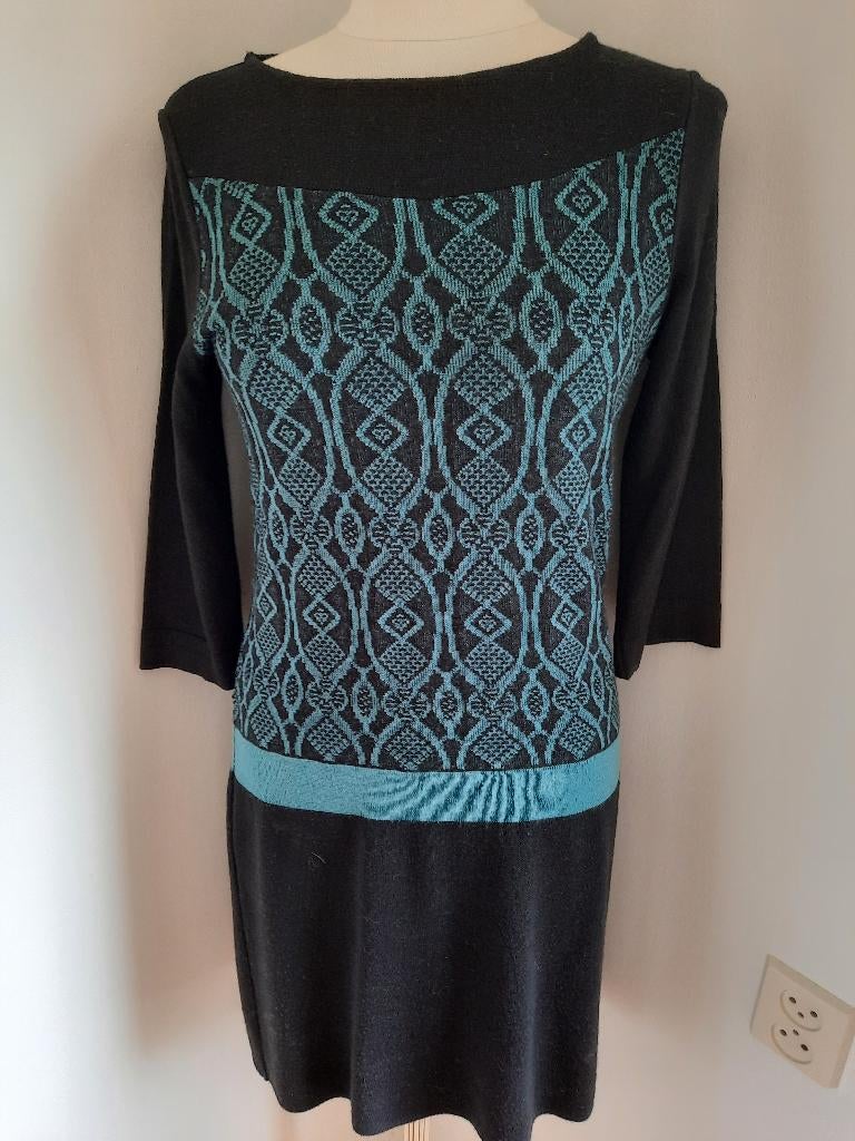 DOLCE VITA jurk zwart groen maat M, Maat 38/40 (M), Zwart, Ophalen of Verzenden, Zo goed als nieuw