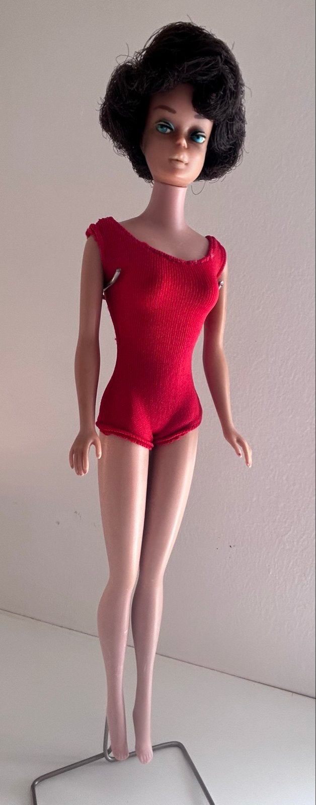 Vintage Bubble Cut Barbie - brunette, Ophalen of Verzenden, Gebruikt, Pop