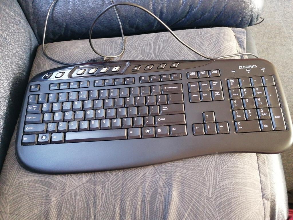 IT.WORKS KC01 Bedraad Toetsenbord - Zo goed als nieuw, IT.WORKS, Multimediatoetsen, Ophalen of Verzenden, Zo goed als nieuw