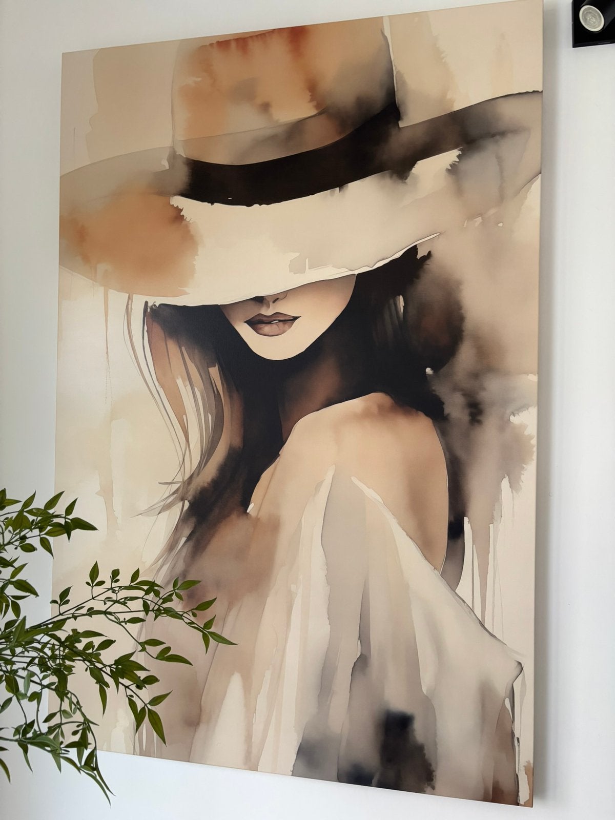 Prachtig groot canvas schilderij 80/1.20, Ophalen, Zo goed als nieuw, Schilderij