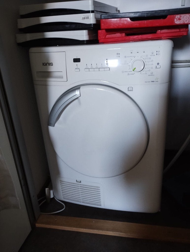 Wasdroger Ignis, Ophalen, 6 tot 8 kg, Gebruikt, Anti-kreukfase