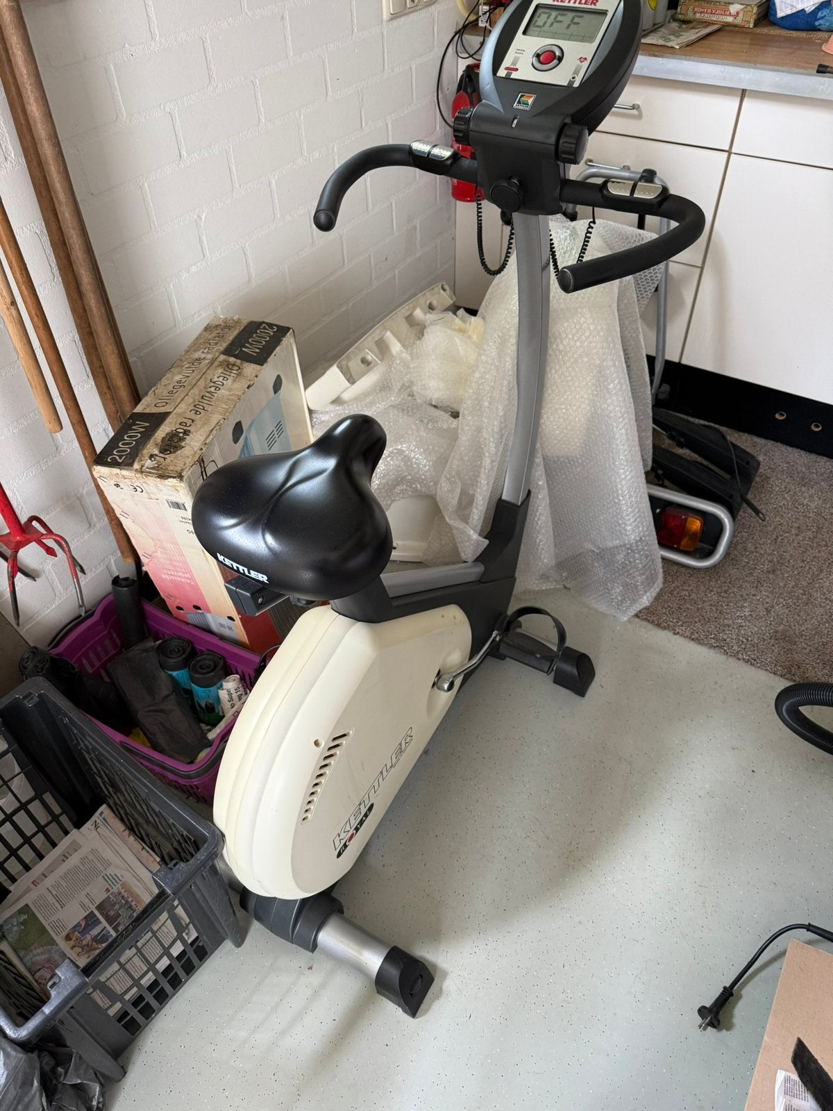 Kettler hometrainer, Ophalen, Gebruikt, Benen, Hometrainer