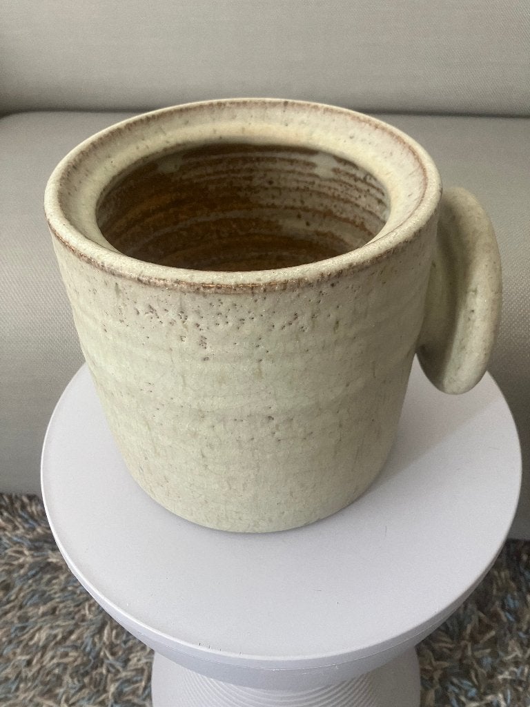 Mobach Piet Knepper pot/vaas met knop, Antiek en Kunst, Ophalen of Verzenden
