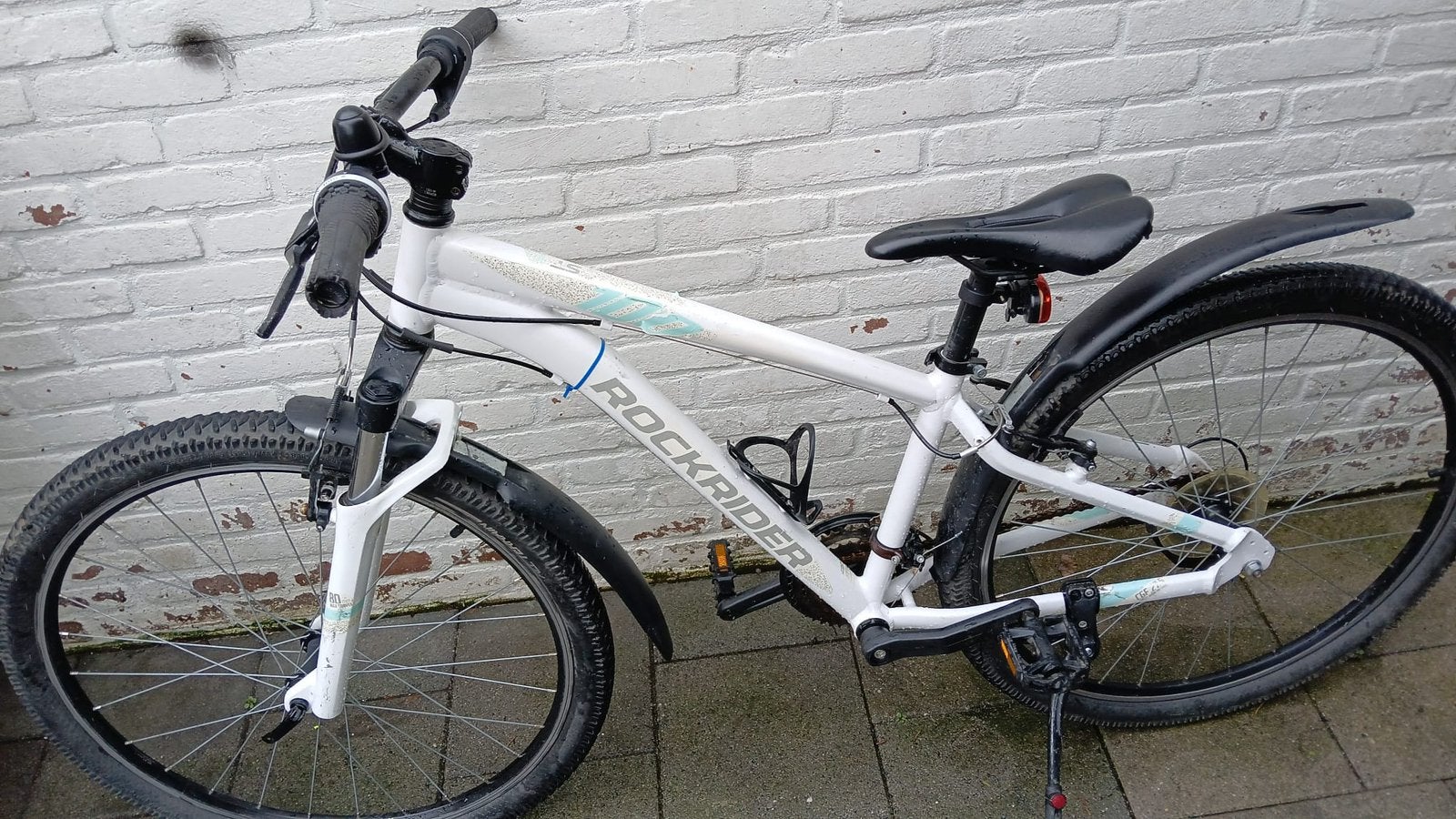 Rockrider st100 27,5 inch mountainbike maat M te koop, Ophalen, Zo goed als nieuw, 26 inch of meer