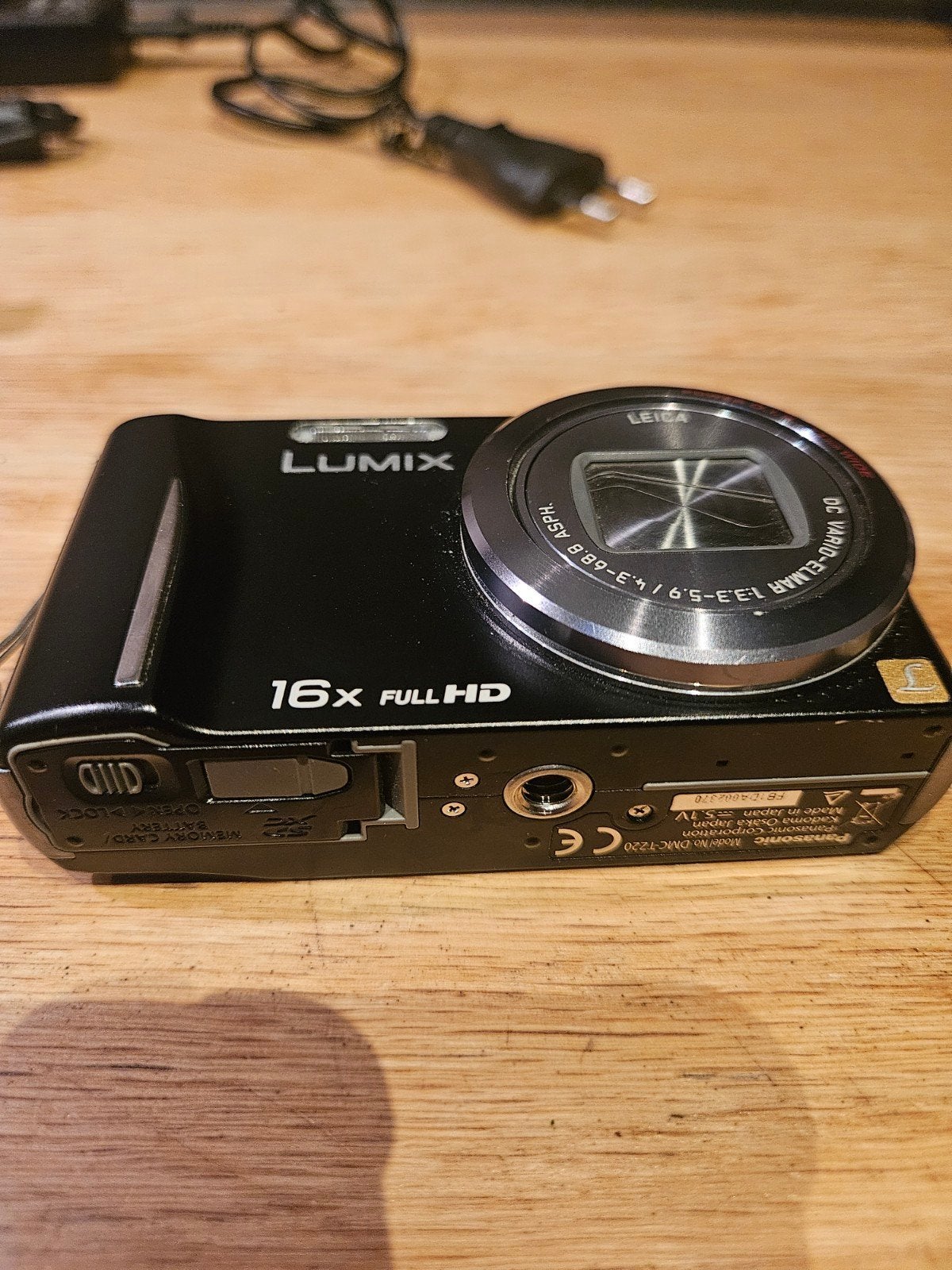 Panasonic Lumix DMC-TZ20 Compactcamera met 16x zoom, Ingebouwde flitser, Gebruikt, Panasonic, Geheugenkaart