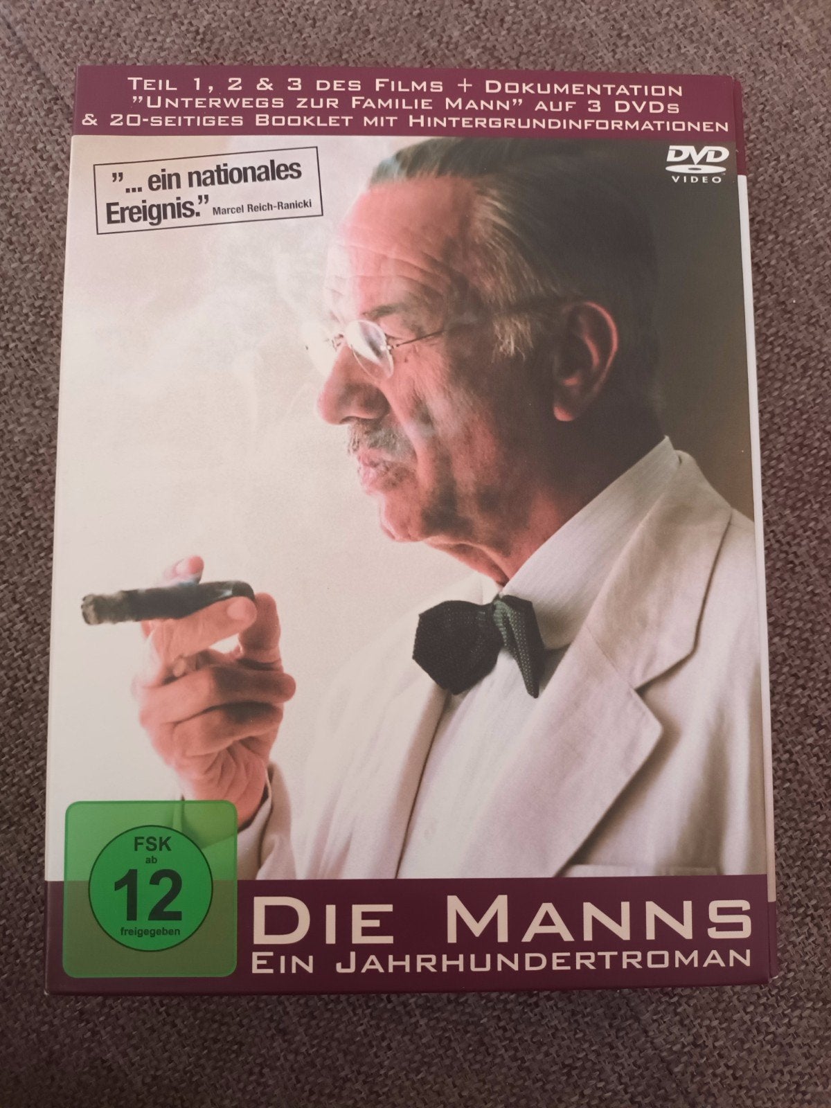Die Manns - Een Eeuwroman (3-DVD Boxset), Ophalen of Verzenden, Zo goed als nieuw, Vanaf 12 jaar, Inclusief boekje