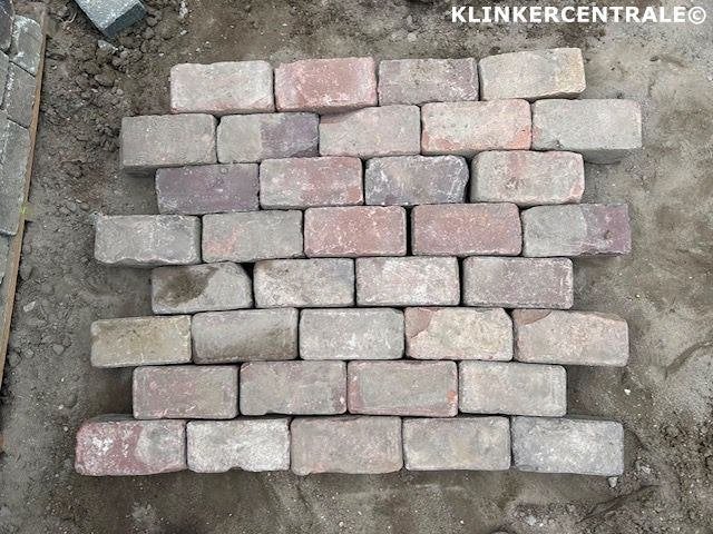 850m2 gemêleerd gebakken klinkers keiformaat straatstenen br