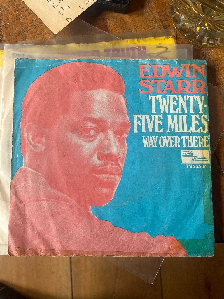 Edwin Starr - Twenty-Five Miles (Motown)(NL, 1969), Cd's en Dvd's, Ophalen of Verzenden, Gebruikt, R&B en Soul