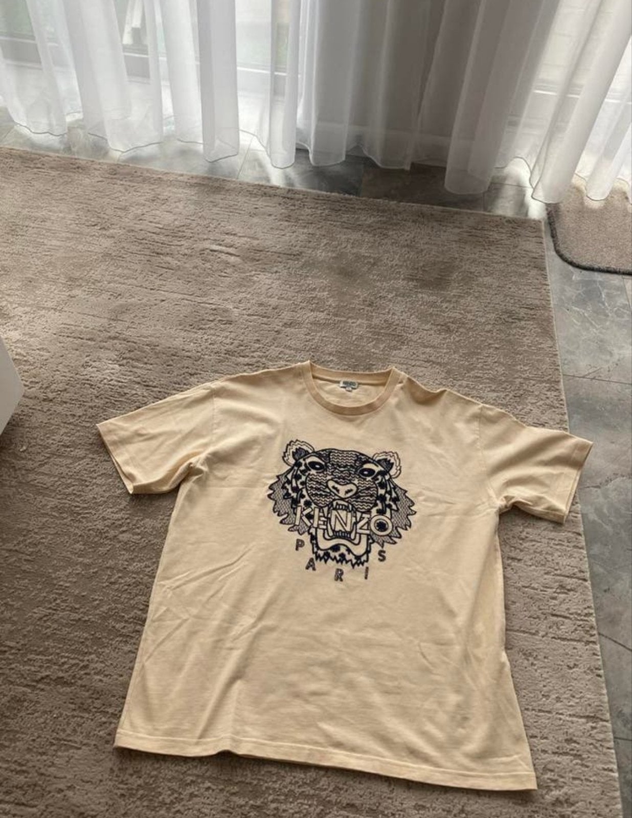 Kenzo Tiger T-shirt - Nieuw met kaartjes, Kleding | Heren, Ophalen of Verzenden, Nieuw, Maat 56/58 (XL), Beige