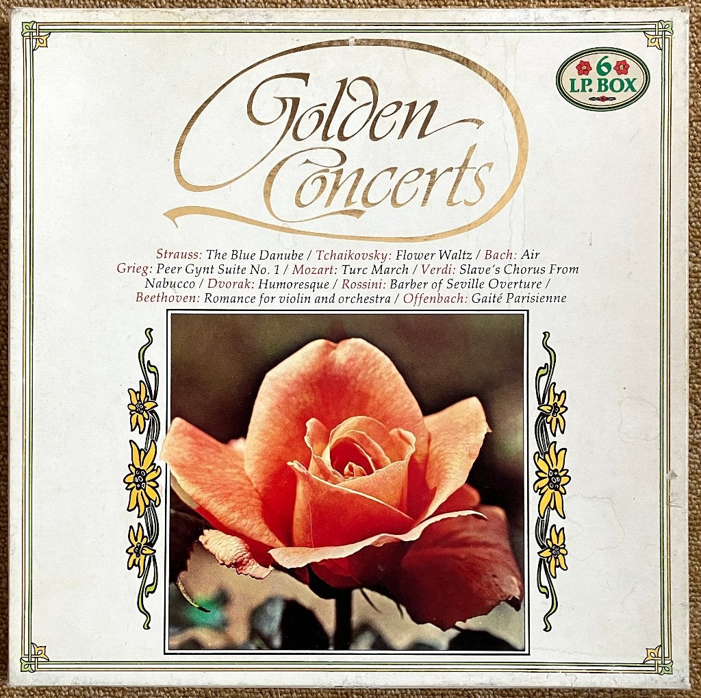 LP Box Golden Concerts - 6 stuks, Boxset, Gebruikt, Overige typen, Ophalen of Verzenden