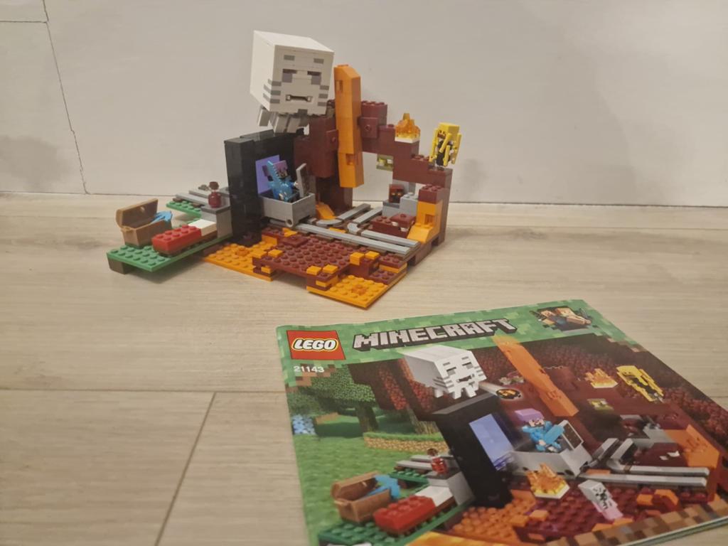 Minecraft lego 21143 nether portal, Ophalen of Verzenden
