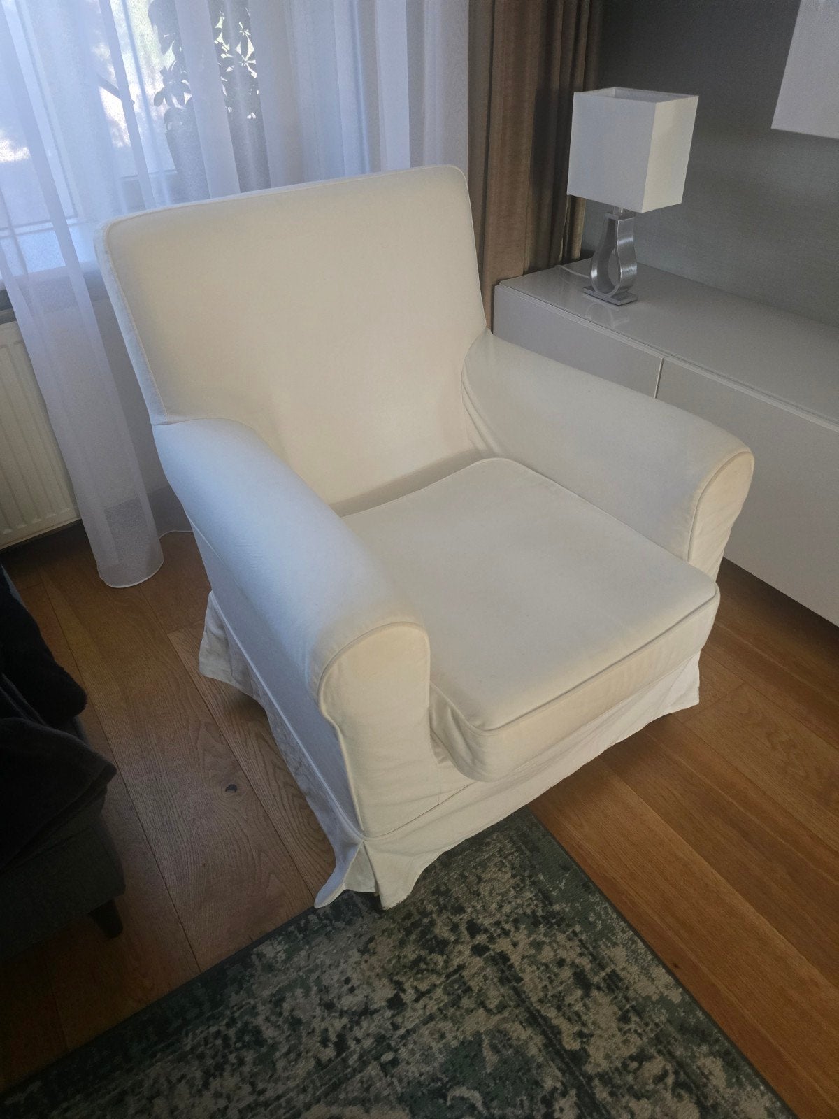 Comfortabele losse fauteuil van Ikea, Ophalen, Gebruikt, Klassiek, Comfortabel, 75 tot 100 cm