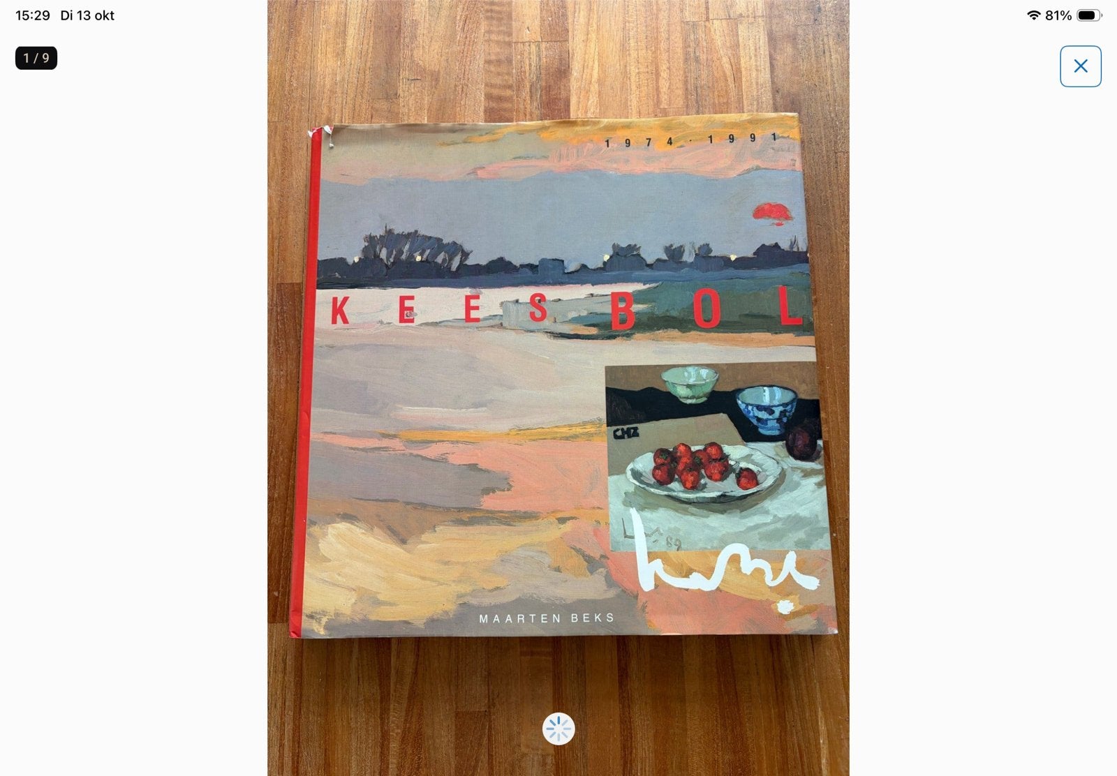 Kees Bol 1974-1991 - Kunstboek Maarten Beks, Boeken, Ophalen of Verzenden, Zo goed als nieuw, Schilder- en Tekenkunst