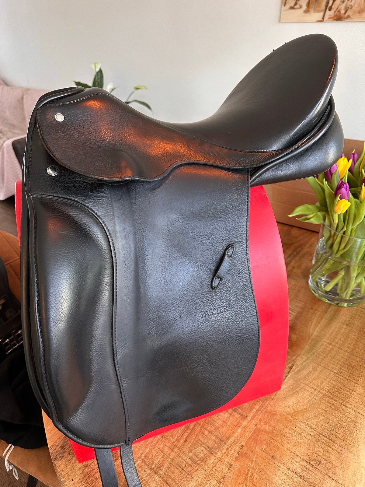 Passier Corona II dressuurzadel 17.5, Dieren en Toebehoren, Ophalen, Gebruikt, Dressuur