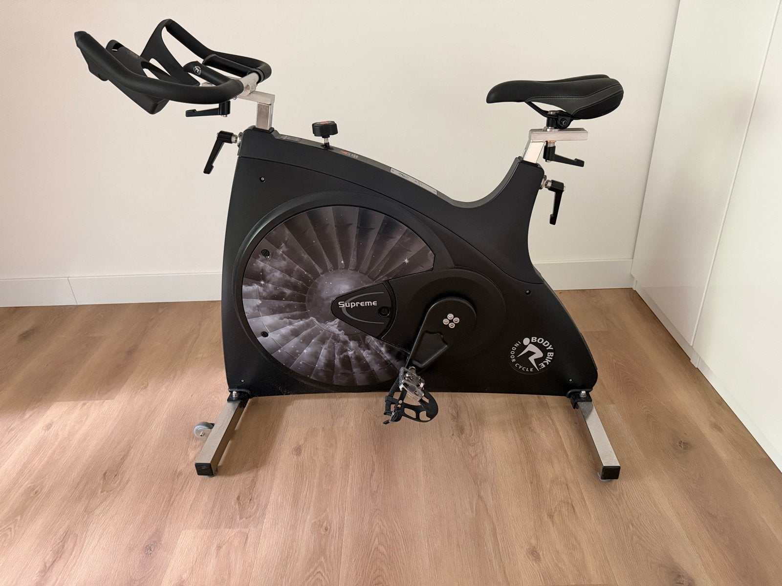 Body Bike Supreme Indoor Cycle Spinningfiets, Spinningfiets, Ophalen of Verzenden, Zo goed als nieuw, Metaal