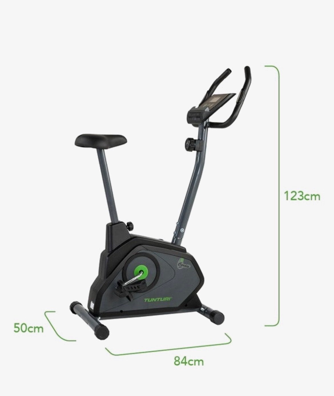 Tunturi Cardio Fit B30 Hometrainer - Zo goed als nieuw, Ophalen, Zo goed als nieuw, Metaal, Benen