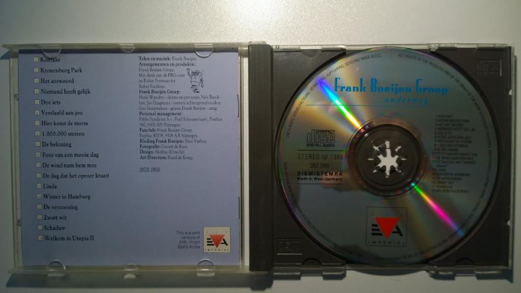 Frank Boeijen Groep - ...Onderweg, Cd's en Dvd's, Ophalen of Verzenden, Zo goed als nieuw, Pop