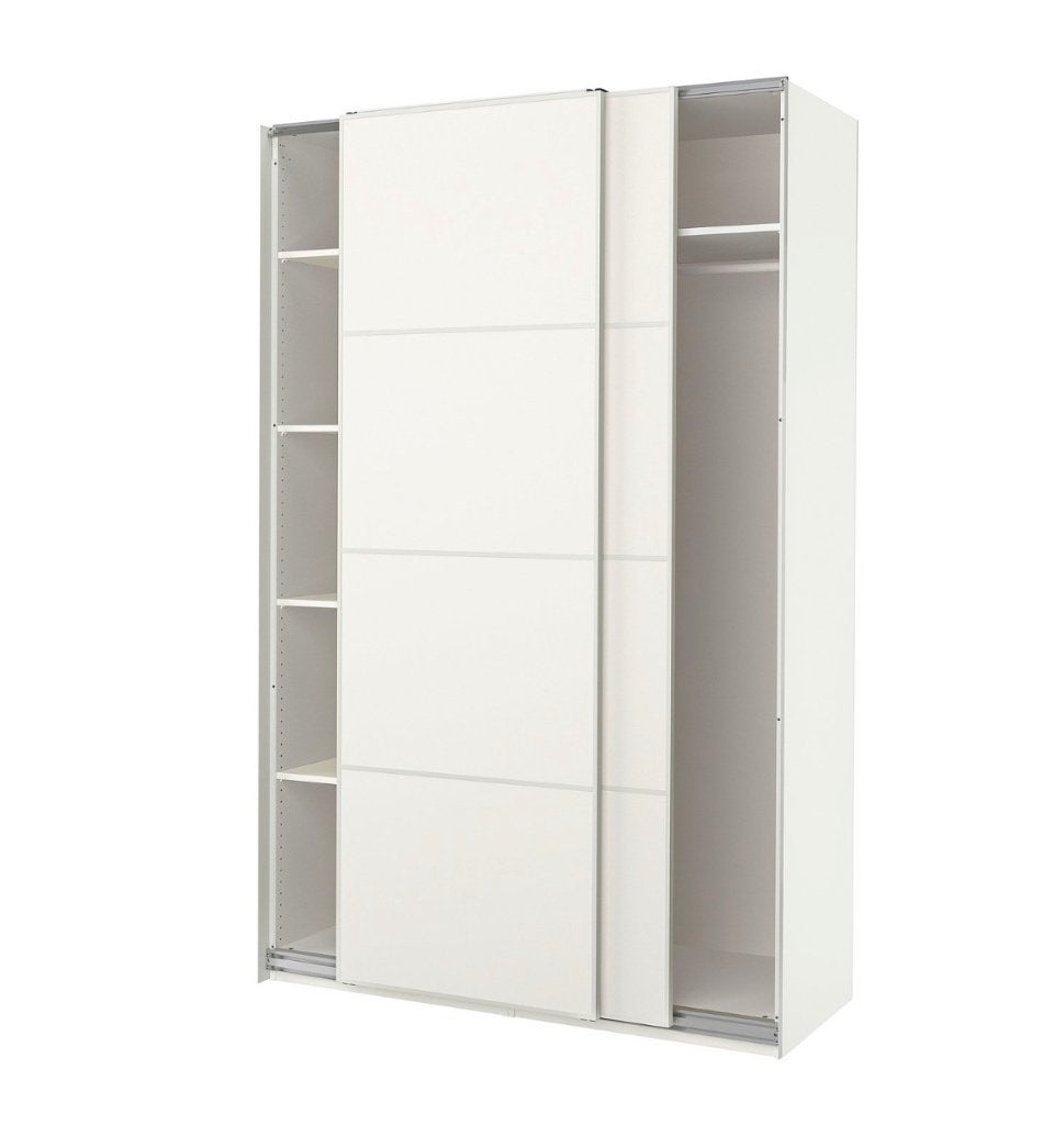 Pax schuifdeur wit, Ophalen, Gebruikt, 200 cm of meer, 150 tot 200 cm