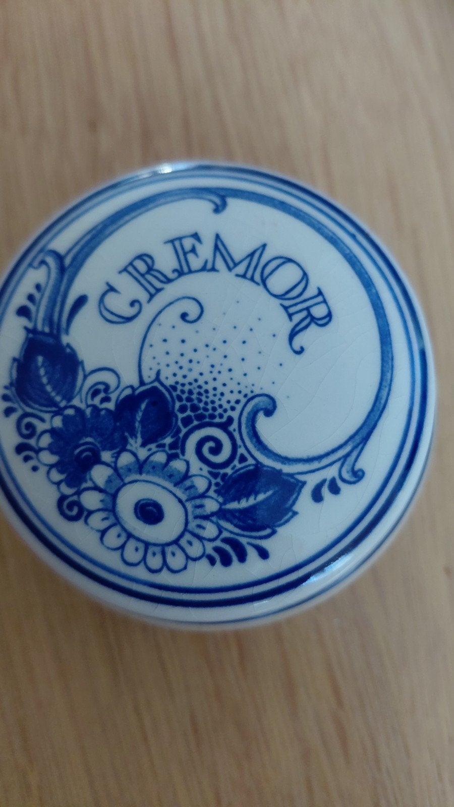 Antiek Delftsblauw/Schoonhoven Pillendoosje 6 cm, Ophalen of Verzenden