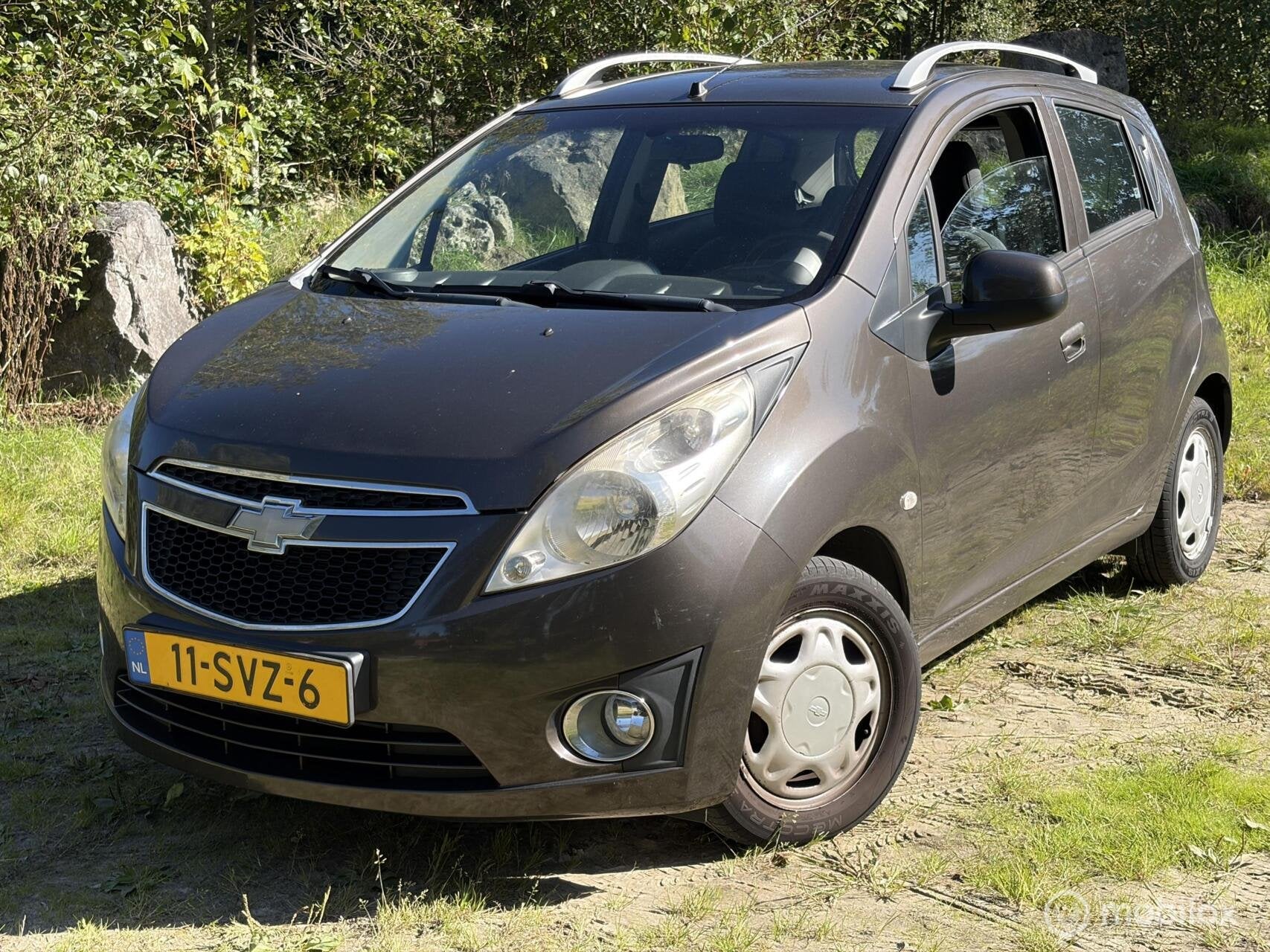 Chevrolet Spark 1.0 16V LE, Auto's, Voorwielaandrijving, Stof, Gebruikt, Zwart