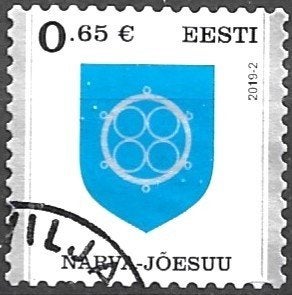 Estland 2019 mi.944 HERALDIEK, Verzenden, Overige landen, Gestempeld