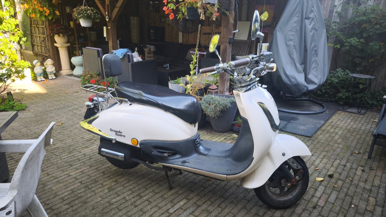 Grande Retro Snorscooter BJ 2014, Ophalen, Gebruikt, Fosti iva riva btc la souris znen, Benzine