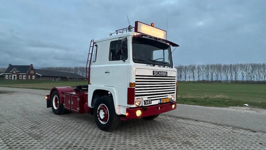 Scania LB141 V8 New condition | Restored | oldtimer | nl ken, Achterwielaandrijving, Scania, Diesel, 2 stoelen