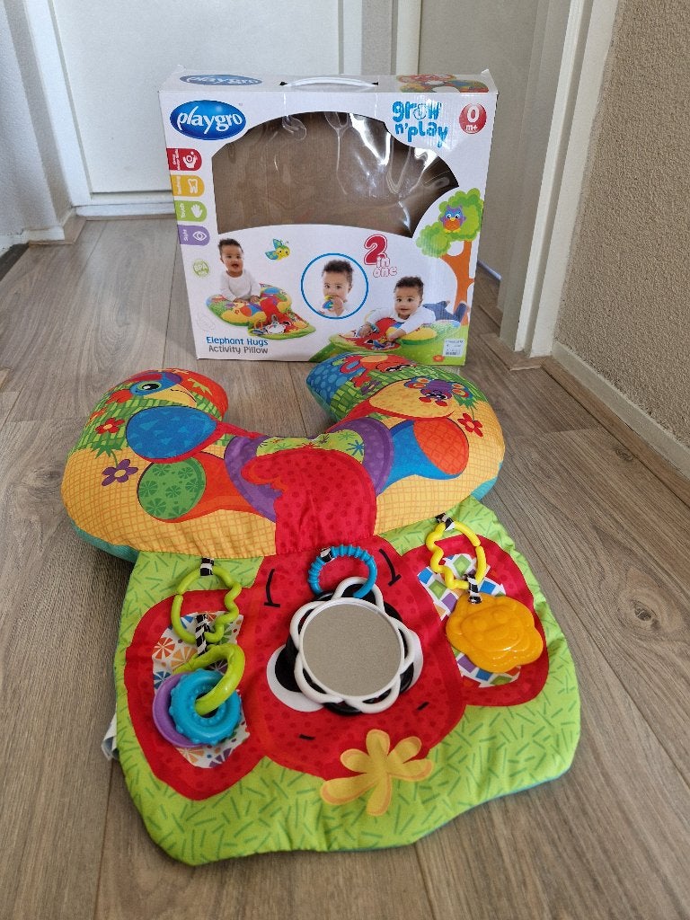 Playgro activiteitenkussen, Ophalen, Zo goed als nieuw, Speelkleed