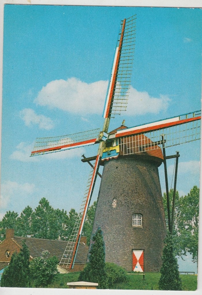 Budel Molen Nooitgedacht Feest Rood Wit Blauwe Zeilen, Verzamelen, Verzenden, 1980 tot heden, Ongelopen, Noord-Holland