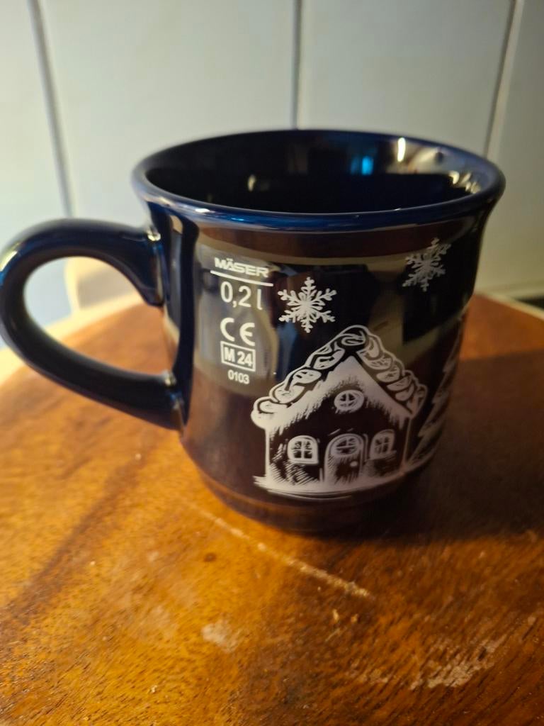 Gluhwein beker kerst 2025 Monschau, Diversen, Kerst, Ophalen of Verzenden, Nieuw