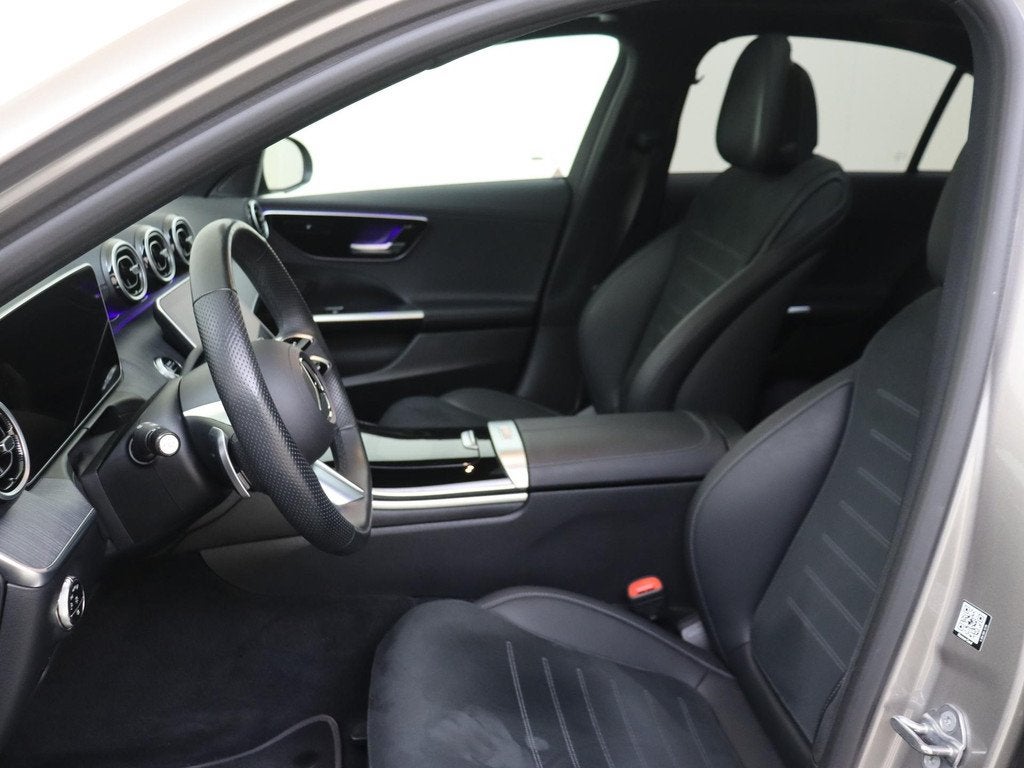 Mercedes-Benz C-klasse 300 e AMG Line /Panoramadak /Nightpak, Auto's, Automaat, Achterwielaandrijving, 4 cilinders, Bedrijf