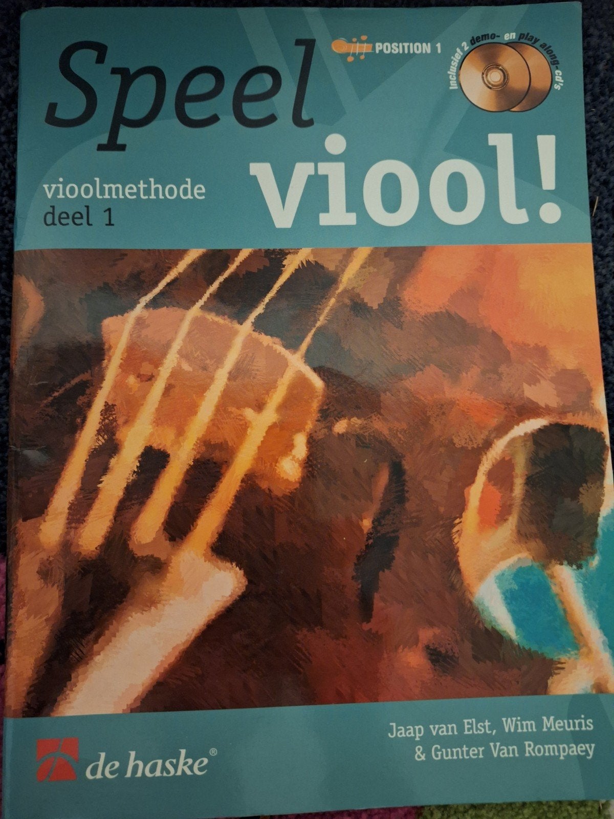 Speel Viool! Vioolmethode Deel 1 + 2 CD's, Ophalen of Verzenden, Zo goed als nieuw