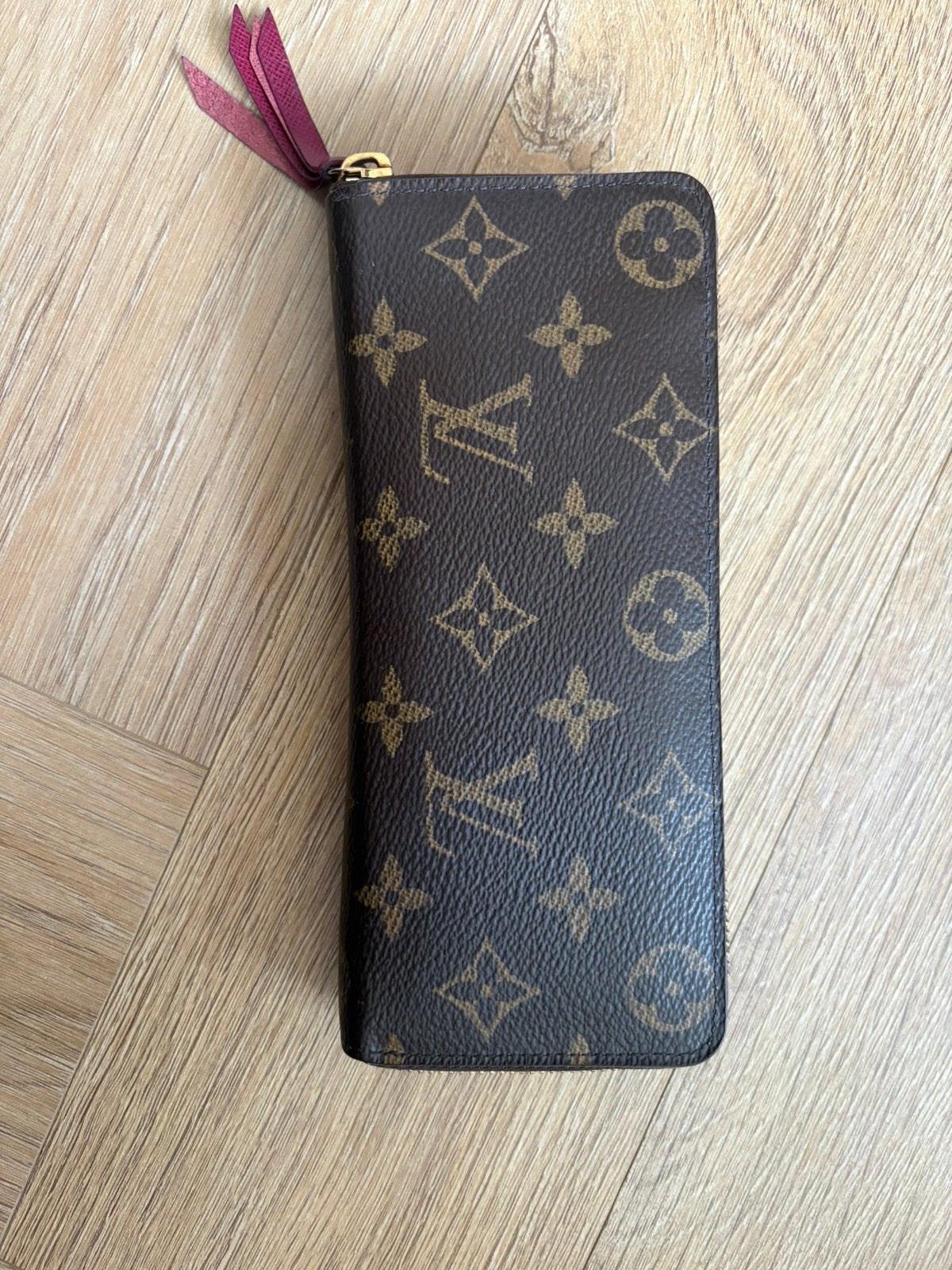 Louis Vuitton zippy wallet, Overige merken, Gebruikt, Bruin, Ophalen of Verzenden