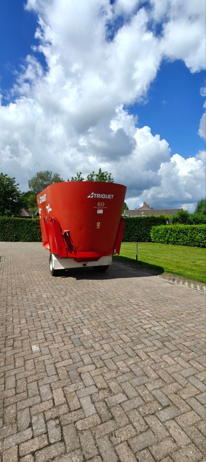 TRIOLIET Solomix 2-1600 ZK voermengwagen, Ophalen, Veehouderij, Voertechniek