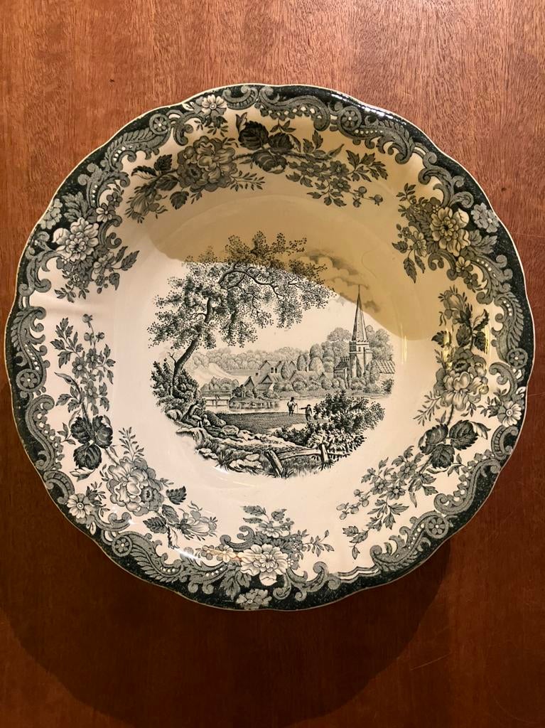 Staffordshire A Royal Worcester Ltd • Avon Scenes Palissy, Antiek en Kunst, Ophalen of Verzenden